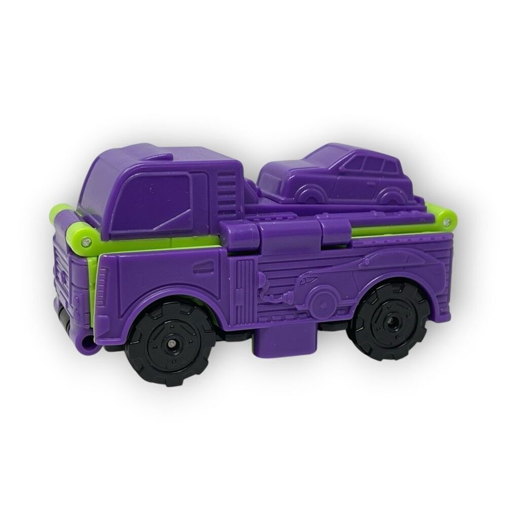 Auby Toy Vehicle Purple Green Plastic Flip Truck Transformer Classic 2019